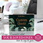 Personalized Gifts, Custom Quote Block Letter Board, Crystal-Clear Acrylic - Image 5