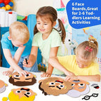 WOBOX 1Set Emotion Learning Felt Board Set - Image 3