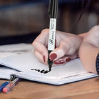Buecs Black Dry Erase Markers, Chisel tip, Dry-Erase Boards, School Office - Image 6