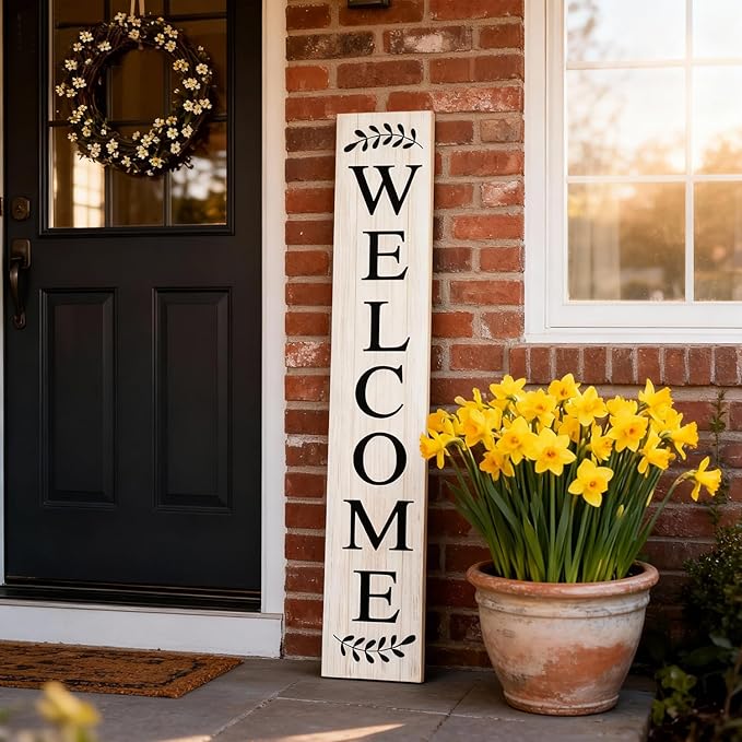 Farmhouse Wooden Merry Christmas Welcome Sign Stand - Image 7