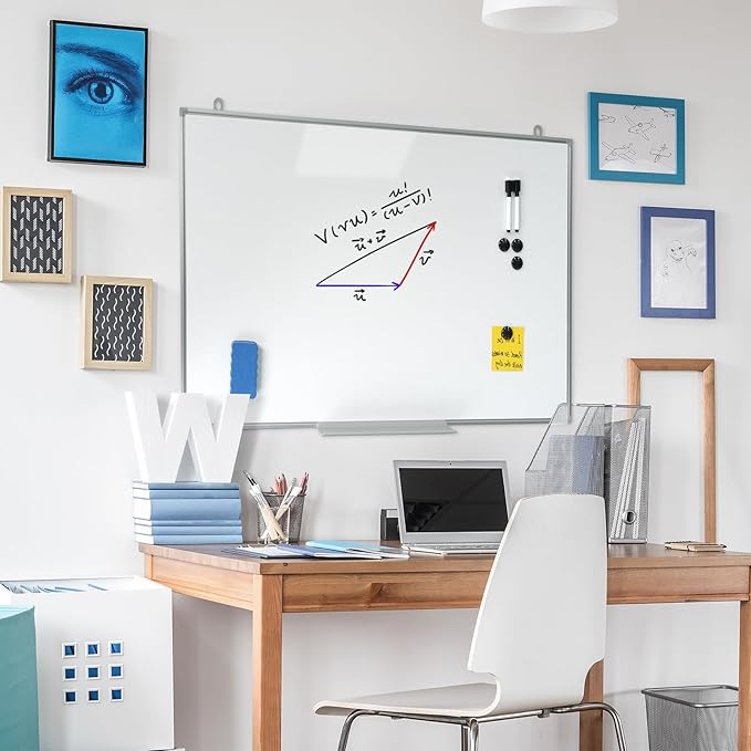 Magnetic Writeboard 24X36 Dry Erase Board Hanging & Wall Mounted Whiteboard S - Image 5