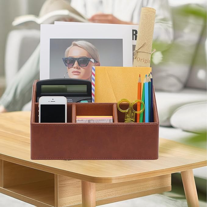 Boershun Desk Organizer, Mail Organizer Countertop, Bills Organizer, Mail - Image 8
