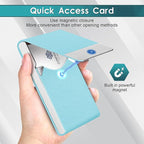 DMFLY Business Card Holder, Pocket Business Card Case, Slim Card Holders - Image 4