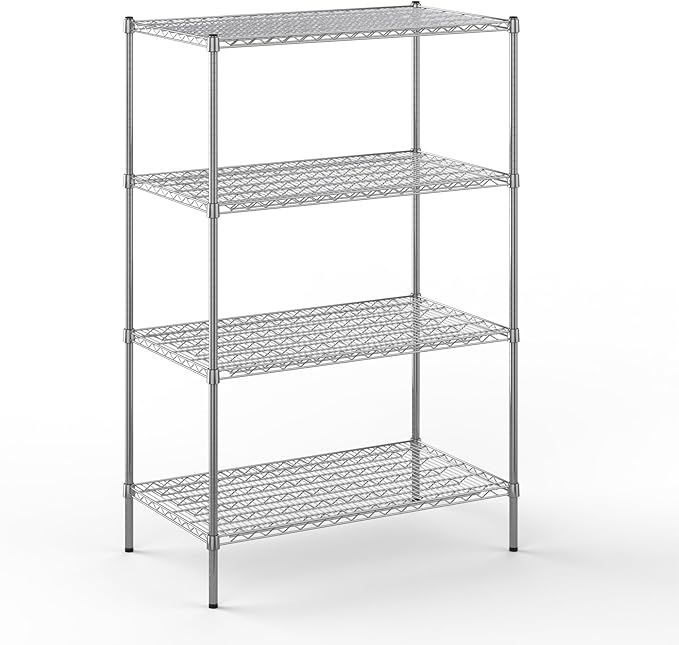 Regal Altair 24" Deep x 42" Wide x 64" Height Wire Shelving Kit | 4-Tier | NSF by Regal+Altair