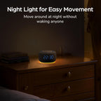 buffbee alarm clock with bluetooth speaker & fm, package contents