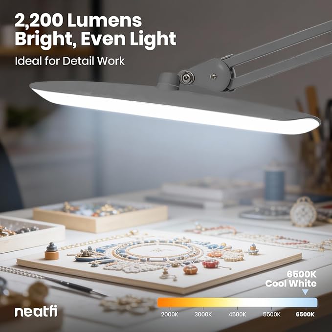 Neatfi XL 2, 200 Lumens LED Desk Lamp - Image 6