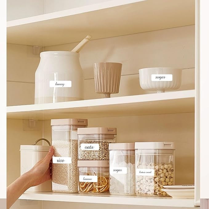 Blank Removable Labels, 1x3 Inch White Freezer Labels - Image 6