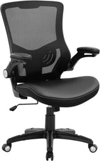 office chair ergonomic desk chair, computer pu leather, view 9
