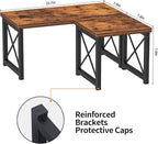 Honiter 2 Sets Desk Shelf, Desktop Organizer Shelf, 2 Tier Independent - Image 3