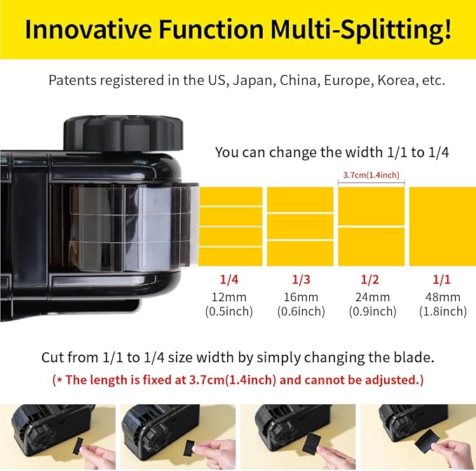Multi-Section Tape Dispenser ZO-508: Innovative Cutter - Image 2