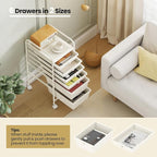 RELAX4LIFE 6-Drawer Rolling Storage Cart - Image 5