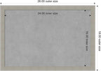 Amanti Art Grey Framed Magnetic Board 18x26 Medium Vision Board - Image 3