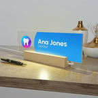 EGD Acrylic Desk Name Plate Personalized - Image 8
