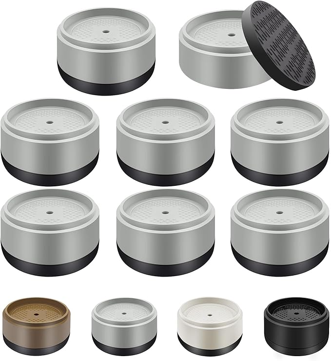 Furniture Risers Bed Risers Heavy Duty 1 inch, 2 inch, 3 inch, 4 inch Round by EnjoyLifeEnjoyHappiness