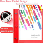INFUN Telescoping 3 Ring Binder - Image 3