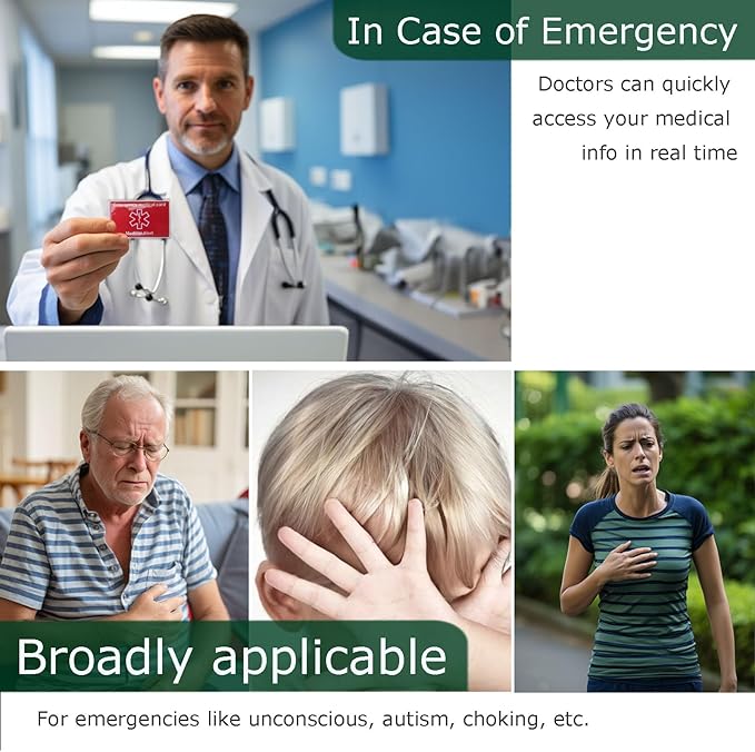 Emergency Contact Card for Wallet 10 Pack - Image 6