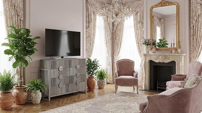 LGHM Fluted Dresser for Bedroom - Image 7
