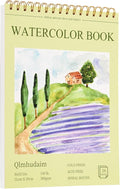 Watercolor Paper Pad 8" x11”, Spiral by Unknown
