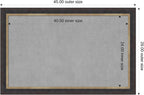 Amanti Art Black Framed Magnetic Board 29x45 Large Vision Board - Image 3