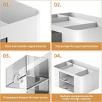 Marbrasse Pen Organizer with 2 Drawer, Desk Organizers and Accessories with 5 - Image 6