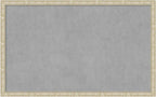 Amanti Art Silver Framed Magnetic Board 26x42 Large Vision Board by AmantiArt