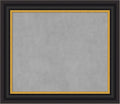 Amanti Art Black Framed Magnetic Board 26x30 Medium Vision Board