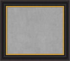 Amanti Art Black Framed Magnetic Board 26x30 Medium Vision Board
