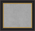 Amanti Art Black Framed Magnetic Board 26x30 Medium Vision Board by AmantiArt