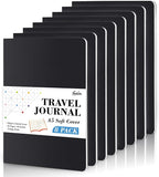 8 Pack Soft Cover Journal Bulk, Feela Notebooks College Ruled by feela