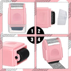 Nezyo 2 Pack Identity Protection Roller Stamp Identity Theft, Confidential - Image 3