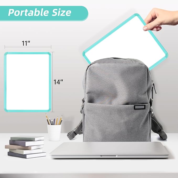 VUSIGN Small White Board Dry Erase, Mini Whiteboard - Image 5