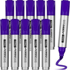 Fuutreo 10 Pack Jumbo Permanent Markers Bulk Large Chisel Tip Permanent Markers by Fuutreo