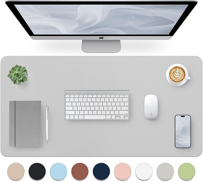 Bloss Large Desk Pad, Desk Pads on Top of Desks, Computer Mat Non-Slip by Bloss