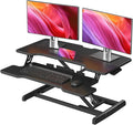 JYLH JOYSEEKER Standing Desk Converter 32 inch, Height Adjustable Sit Stand by JYLHJOYSEEKER