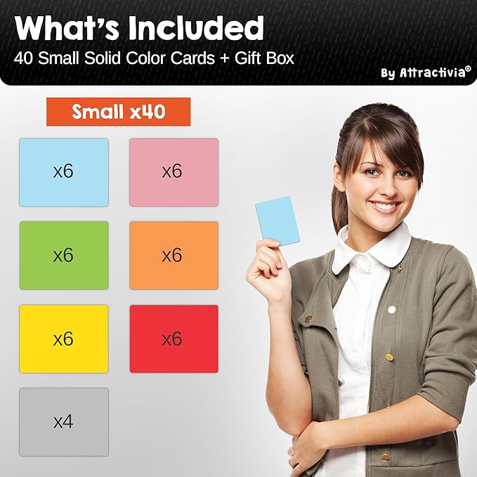 Attractivia Dry Erase Magnetic Labels, 2.8 x 1.8 in, Solid Colors, Colored - Image 7
