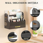 Bamboo Mail Organizer Countertop - Image 4