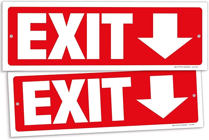 iSYFIX Exit Signs by iSYFIXPREMIUMSIGNS