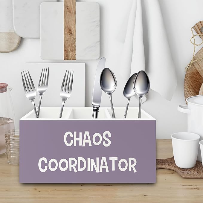 XPH Chaos Coordinator Purple Pen Pencil Holder Organizer - Image 3