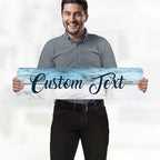 Custom Sign, Custom Street Sign, 11 Font Colors, 13 Font Styles, 4 Hole Options - Image 2