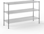 Regal Altair 18" Deep x 54" Wide x 34" Height Wire Shelving Kit | 3-Tier | NSF by Regal+Altair
