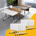 Conference Table Flip Top Mobile Conference Room Tables, Folding Conference by WYMHYZ