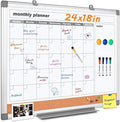 MAKELLO Dry Erase Calendar for Wall 24" x 18", Kitchen and Bedroom by MAKELLO
