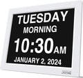 American Lifetime 【New 2024 Dementia Clock Large Digital Clock by AmericanLifetime