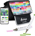 AEDAGA 120 Colors Alcohol Markers by AEDAGA