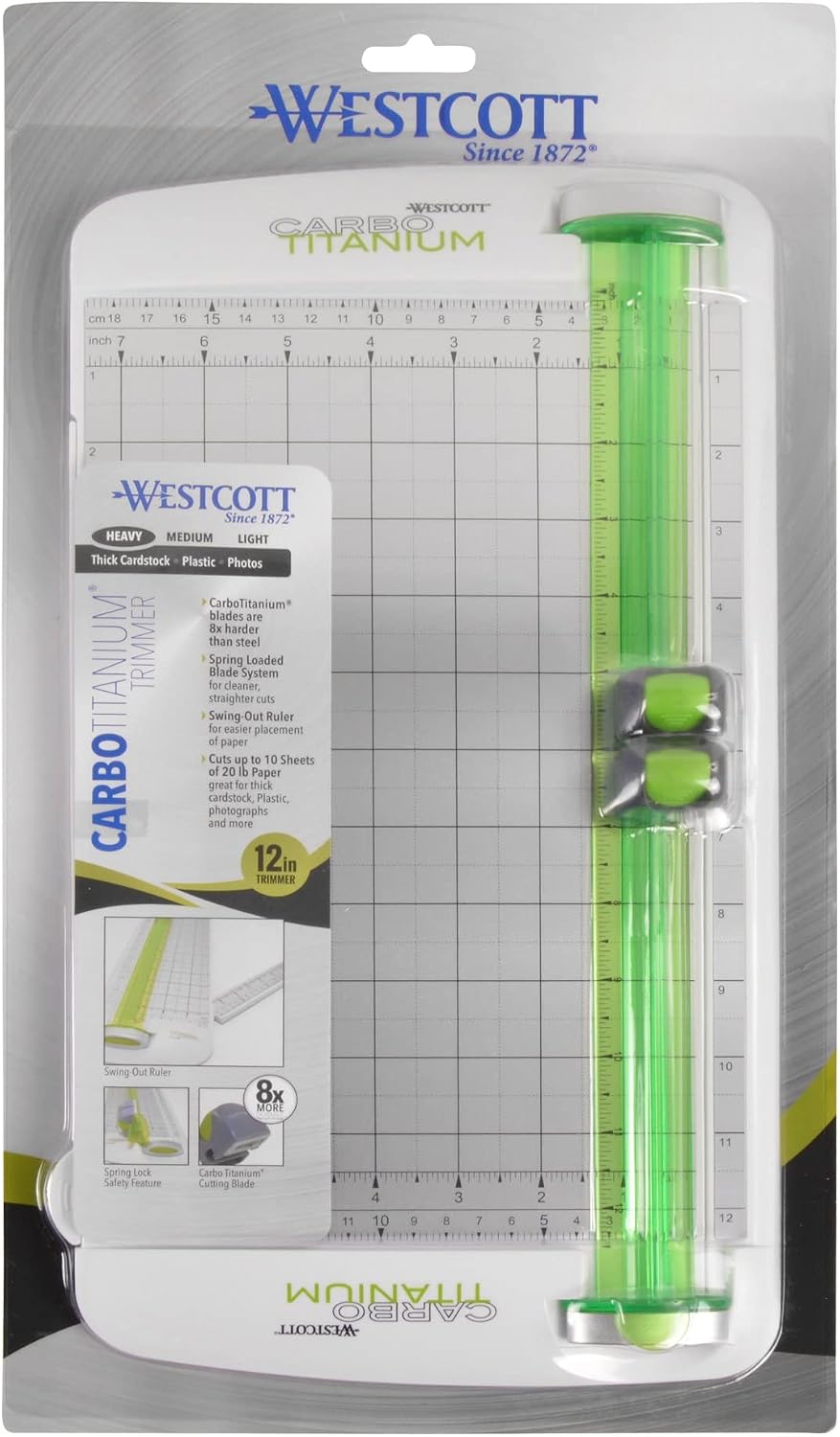 Westcott 12" CarboTitanium Wide Body Personal Trimmer