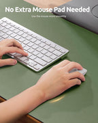 YSAGi Leather Desk Protector, Office Mat, Large Mouse Mat, Non-Slip PU Leather - Image 3