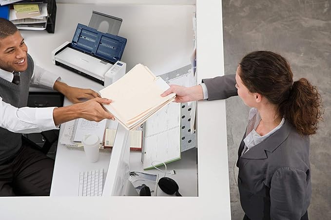 Xerox Duplex Portable Document Scanner Blue & White - Image 2