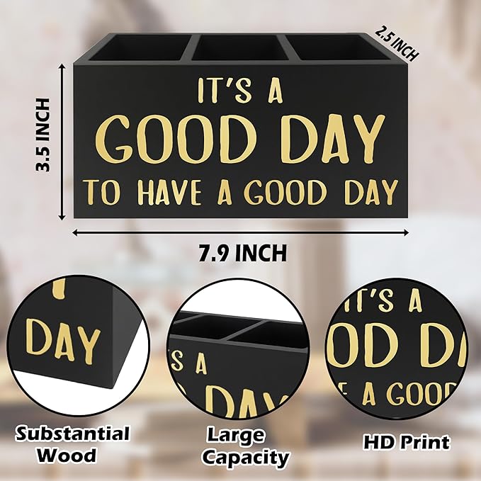 QZQE Inspirational Office Pen Pencil Holder Organizer - Image 7