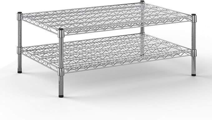 Regal Altair 24" Deep x 36" Wide x 14" Height Wire Shelving Kit | 2-Tier | NSF by Regal+Altair