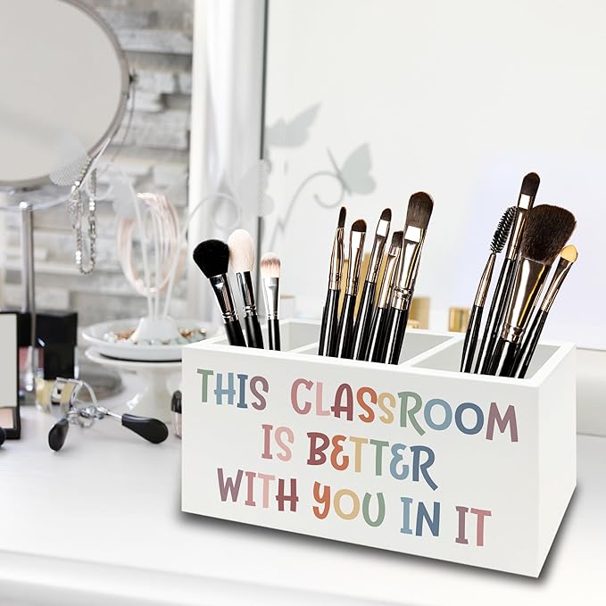 XPH Boho Classroom Pen Pencil Holder Organizer - Image 4